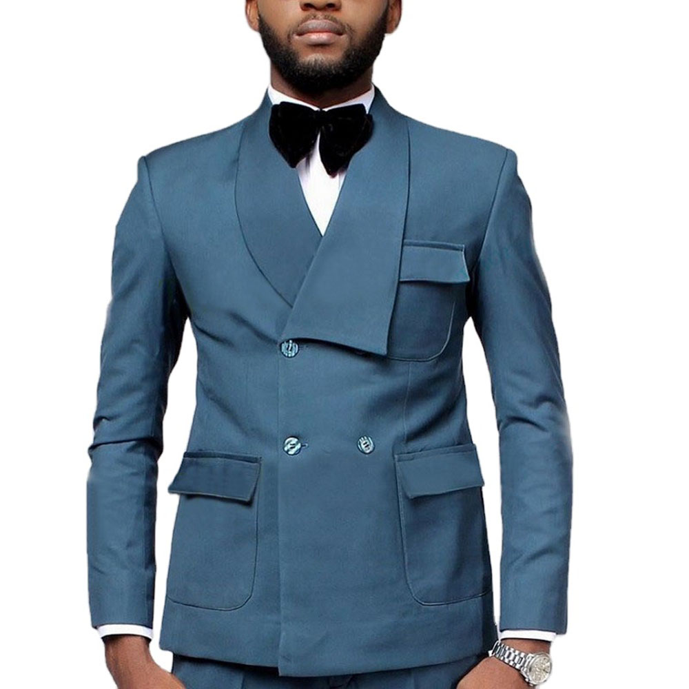 Men Formal Wear Pants - Najnowszy projekt Dwurzędowe spodnie marynarskie w