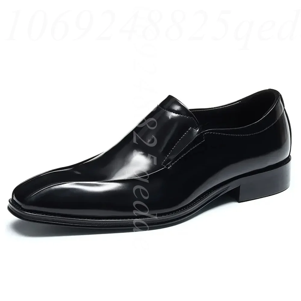 Men'S Vintage Formal Wear - Męskie ręcznie robione sznurowane oksfordy w
