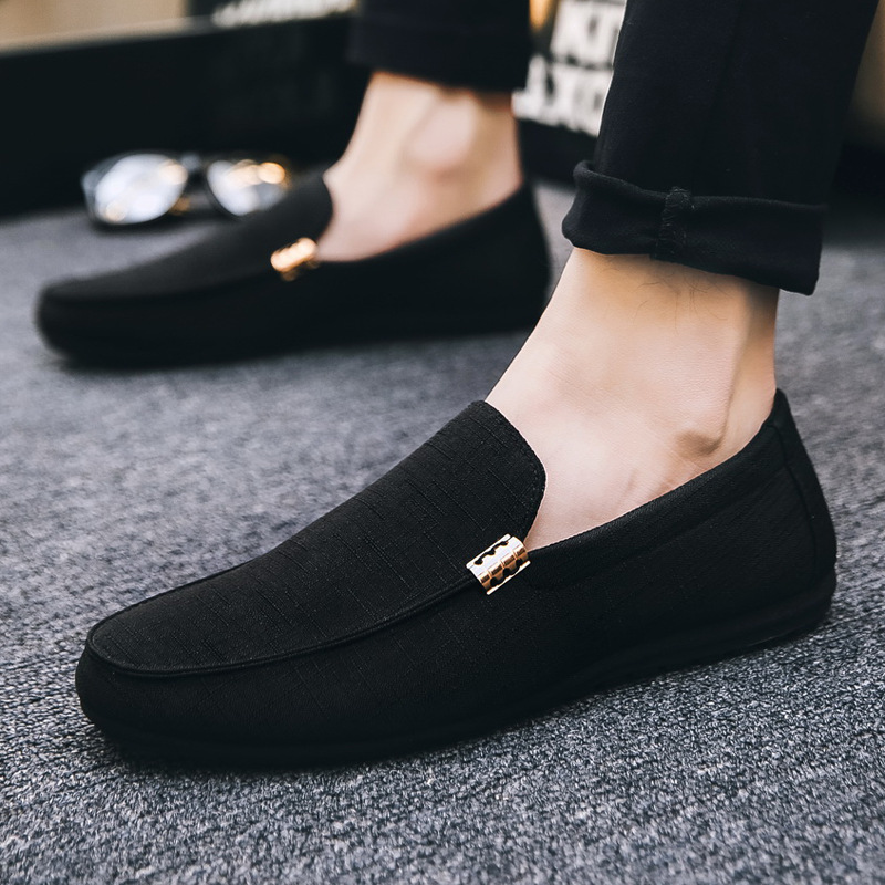 Men Formal Party Wear Dress - Męskie buty codzienne Płócienne wsuwane modne