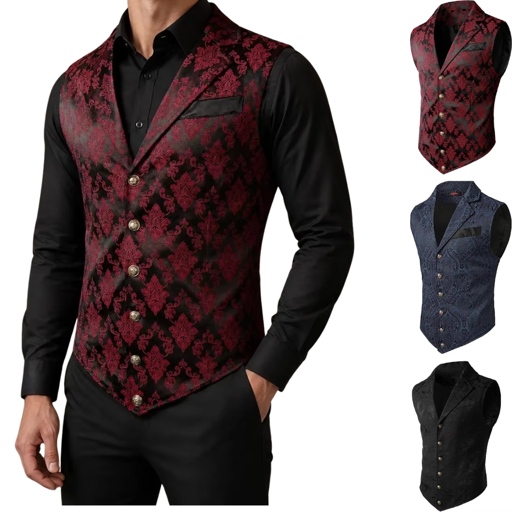 Victorian Men'S Formal Wear - Męska kamizelka w stylu retro, wiktoriańskie