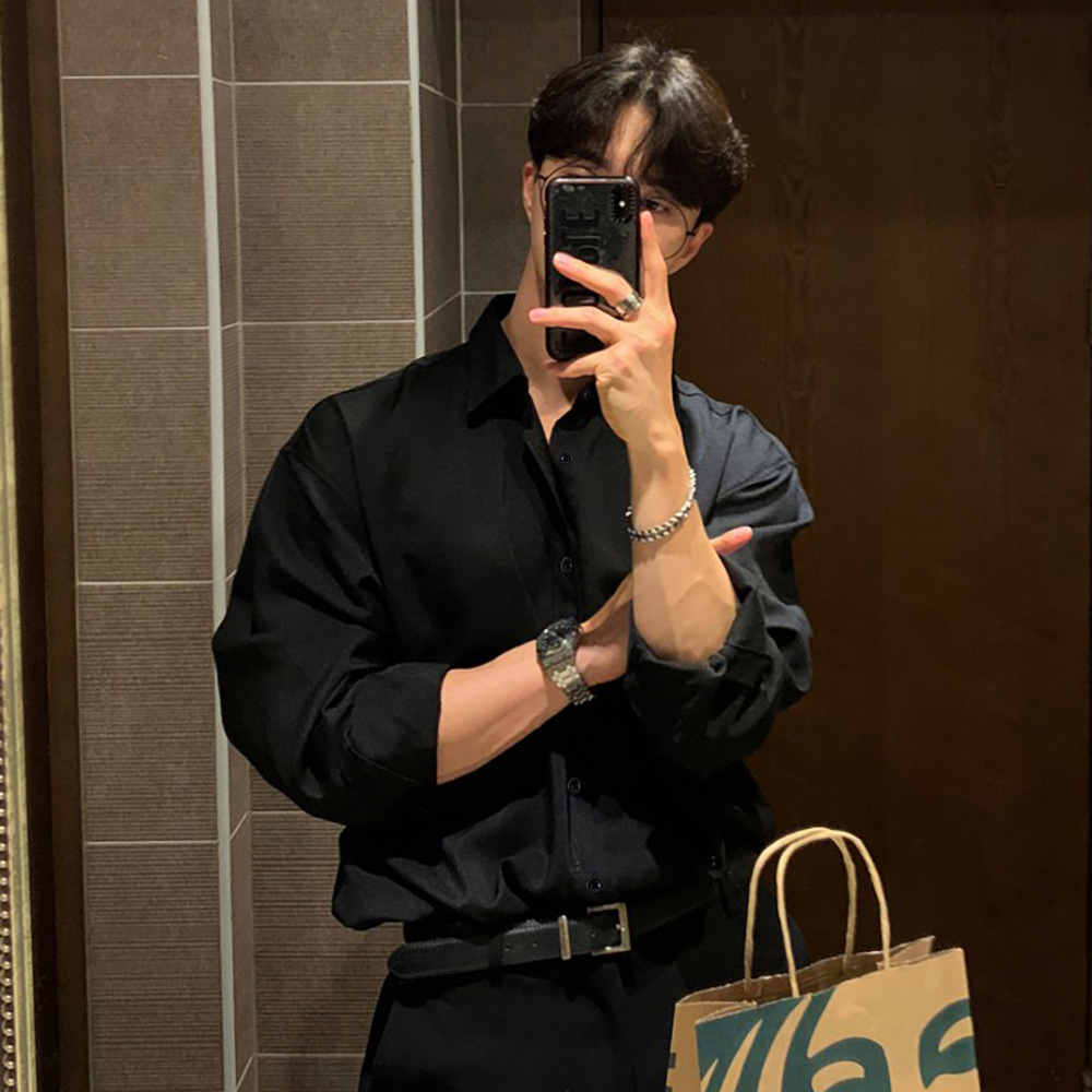 Męska koszula z długim rękawem – Men'S Vintage Formal Wear recenzja i cena