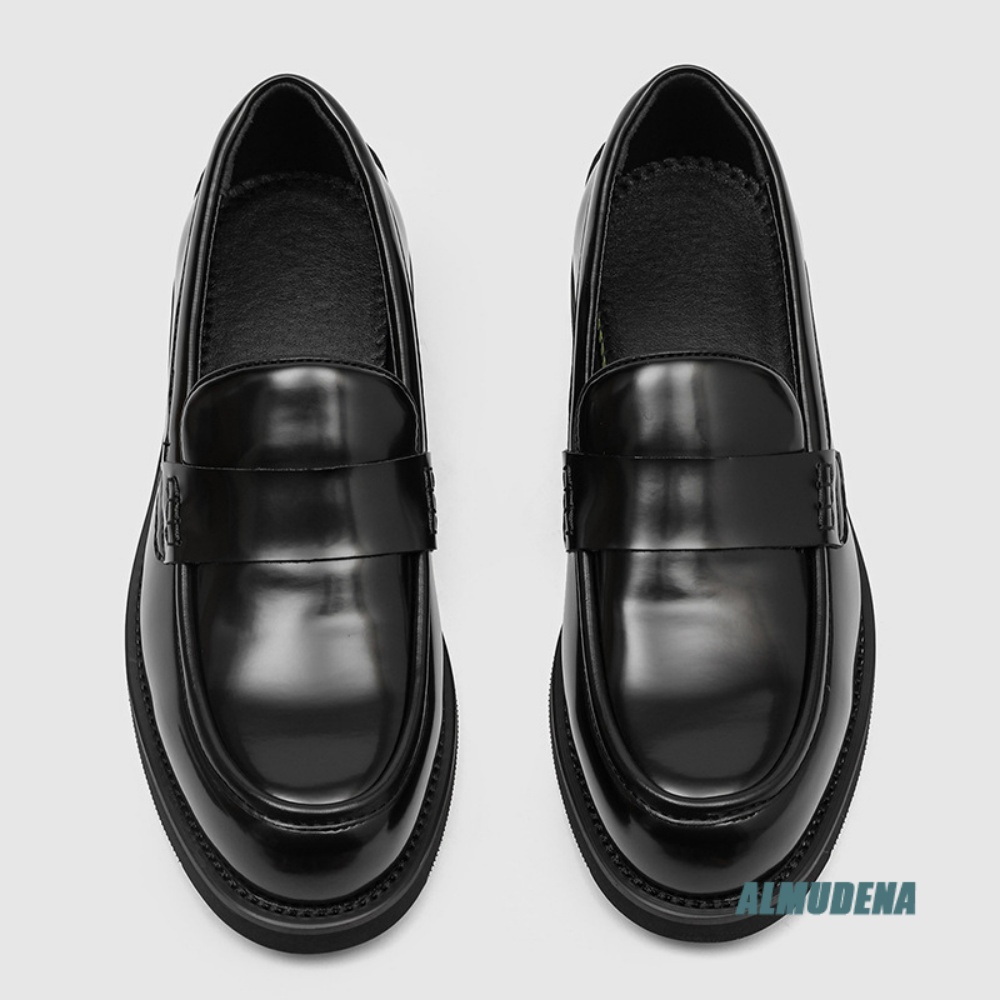 Modne męskie mokasyny z okrągł – Men Formal Party Wear Dress recenzja i cena
