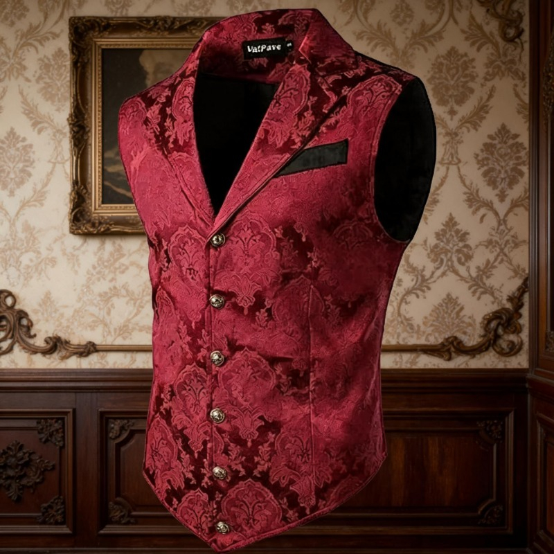 Męska kamizelka w stylu retro, – Victorian Men'S Formal Wear recenzja i cena