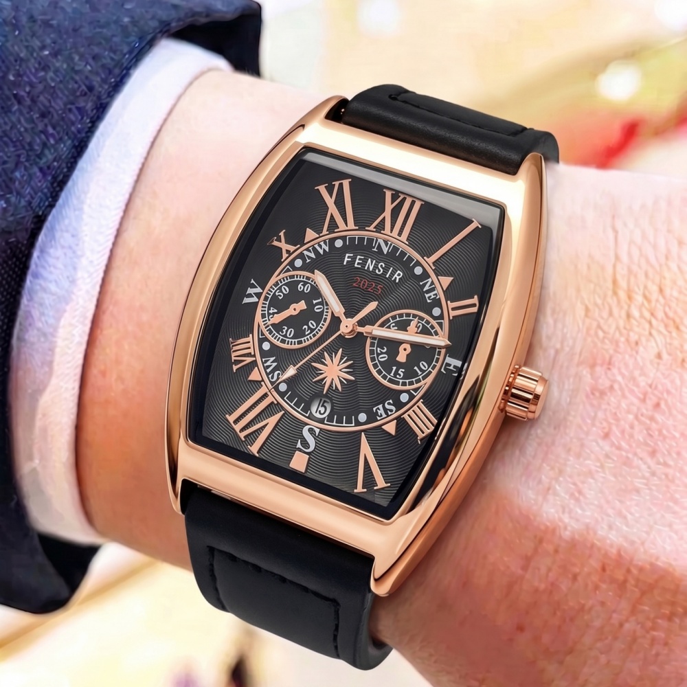 Luksusowy męski zegarek z kwar – Men'S Vintage Formal Wear recenzja i cena